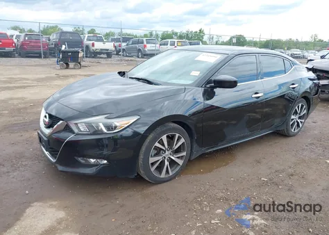 2017 Nissan Maxima 3.5 S из США, поврежденный, VIN 1N4AA6AP4HC422854